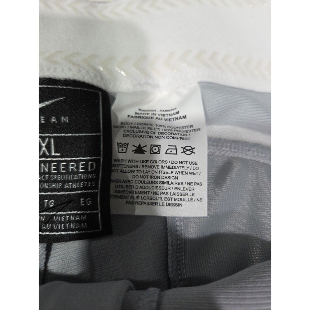 NEW Nike Vapor Select Piped Baseball 3/4 Pant Grey/Grn Size Men XL BQ9021-059 B8 - Picture 6 of 13